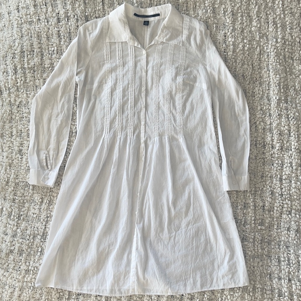 ISDA&CO- long white oxford shirt
